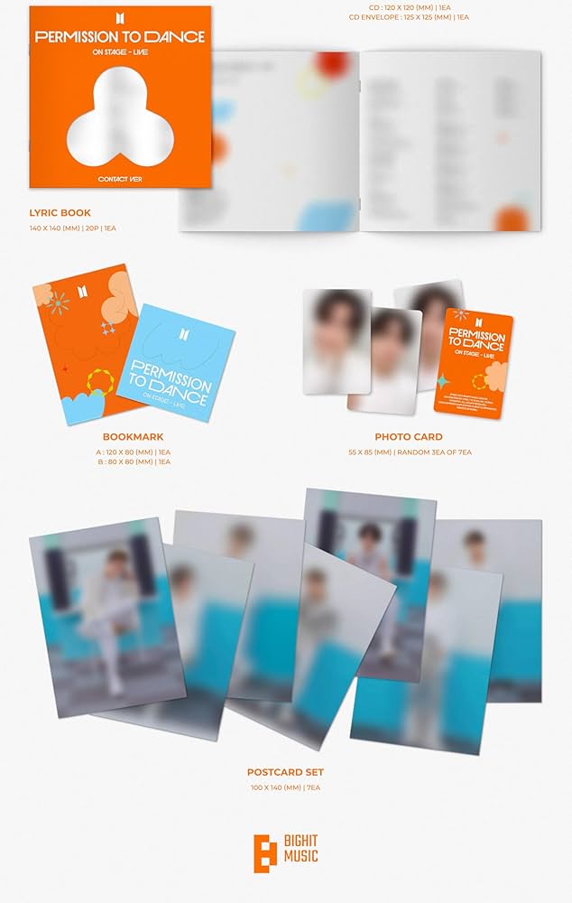 BTS PERMISSION TO DANCE PTD LIVE アルバム　白 BTS PTD ON STAGE LIVE Contact 白 新品 未開封 1 - メルカリ